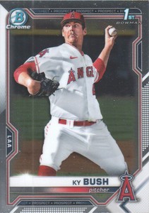 2021 Bowman Chrome Draft Baseball #BDC-149 Ky Bush