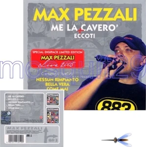 883 MAX PEZZALI "ME LA CAVERO + ECCOTI'" RARO CDsingolo LIVE - SIGILLATO - Picture 1 of 1