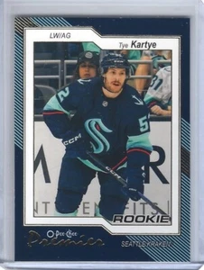 2023-24 O-Pee-Chee Premier Tye Kartye #P-80 Rookie RC - Foto 1 di 2