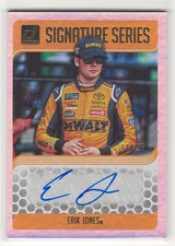 2019 Panini Donruss NASCAR Signature Series Holo Gold #SS-EJ Erik Jones #16/25