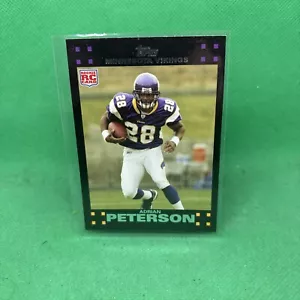 2007 Topps - #301 Adrian Peterson (RC) Minnesota Vikings - Imagen 1 de 2