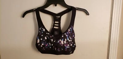 Avia Womens Multicolor Polka Dot Athletic Sports Bra sz S  36-5 - Image 1 of 4