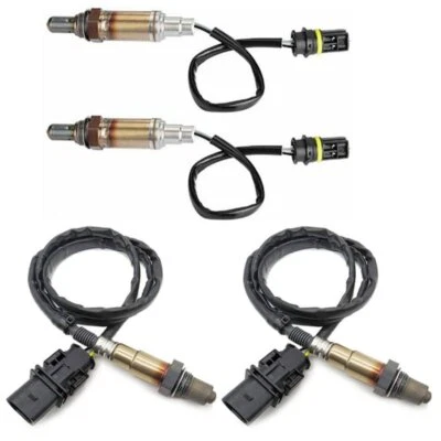 Sensor de oxígeno O2 4 piezas aguas arriba+aguas abajo para Rolls-Royce Phantom 6,7 L BMW 750i 4,8 L Foto 1 de 4
