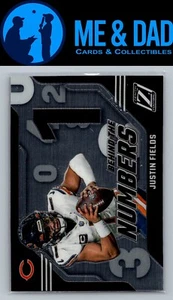 2023 Panini Zenith #17 Justin Fields Behind the Numbers - Picture 1 of 2