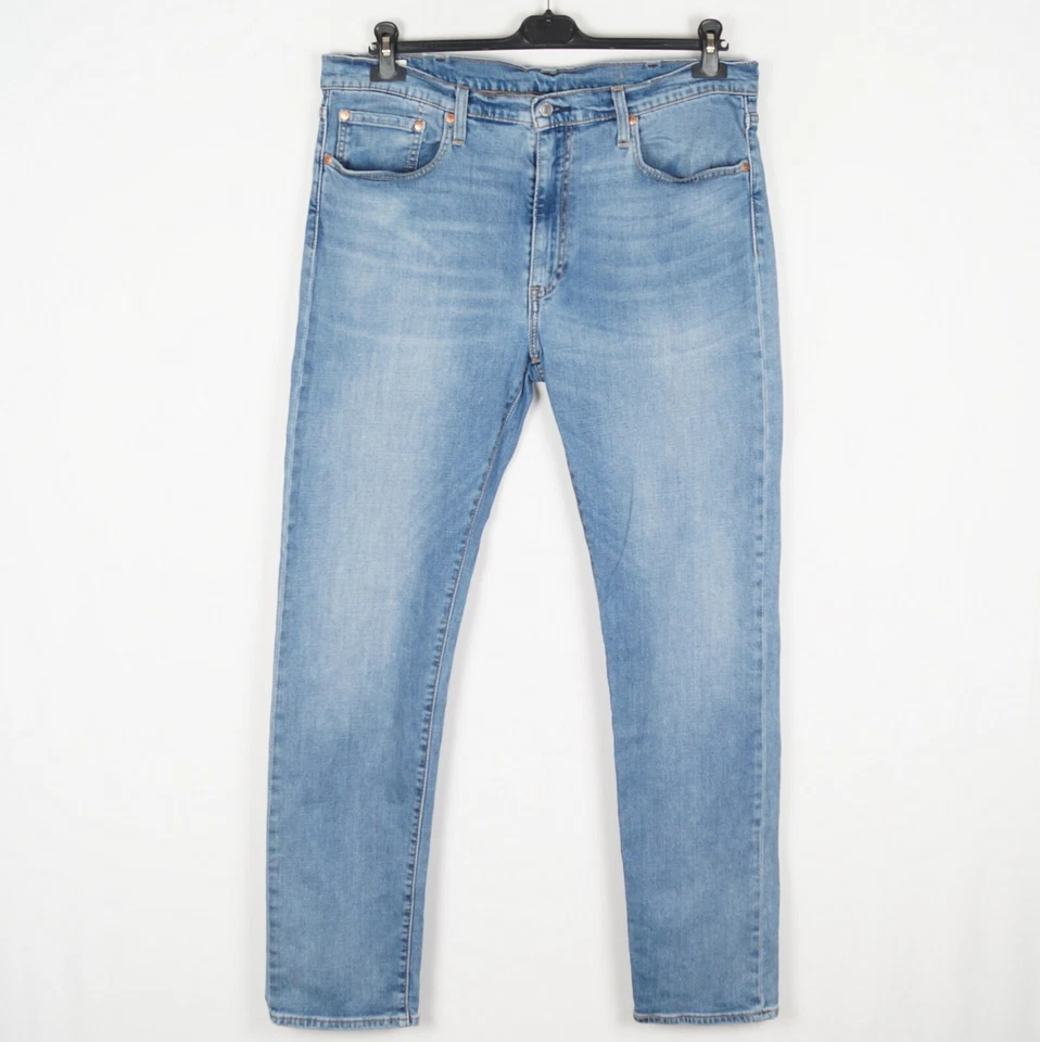 LEVI STRAUSS & CO LOT 502 PREMIUM Men's Jeans Size W38 L32 Regular Blue k10097 - Image 1 of 4