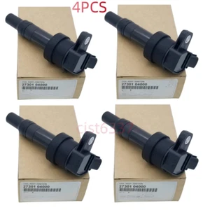 4PC Assy Ignition Coil for 12-17 HYUNDAI i10 11-15 KIA PICANTO 2730104000 - Picture 1 of 9