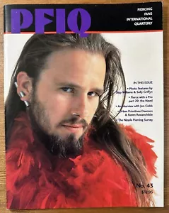 PFIQ Piercing Fan International Quarterly Vintage Magazine #43 1995 LGBT - Picture 1 of 2