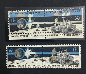 MOMEN: US STAMPS #1434-1435 VAR. COLOR SHIFT MINT OG NH LOTTO #70813 - Foto 1 di 1