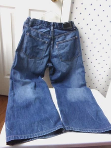 Levis Baggy Silver Tab Jeans 32x30 Mens Levi's Wide Leg Dark Wash Zip Relaxed - Picture 1 of 12