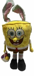 2015 Large Plush 29” Easter SpongeBob with Adjustable Rabbit Ears & Egg Basket - Picture 1 of 10