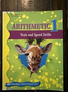 Abeka 1st Grade Arithmetic 1 Tests and Speed Drills Teacher Key - Bild 1 von 3