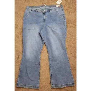 Knox Rose High Rise The Anywhere Flare Pant- Size 26 - Picture 1 of 4