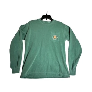 Barstool Sports L/S Green Pocket Tee Shirt Mens Medium - Picture 1 of 4