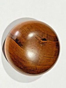 MYRTLEWOOD WOOD PAPERWEIGHT - Bild 1 von 3