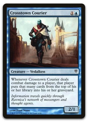 Crosstown Courier #6 (LP) Jace vs Vraska DDM Magic MTG - Image 1 of 2