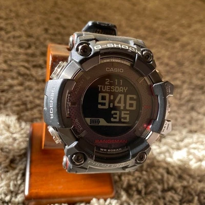 Casio G-Shock GPR-B1000-1JR RANGEMAN Solar Assist GPS Navigation Uomo Nero - Immagine 1 di 4