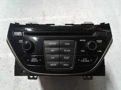 Radio Receiver CD Player 14 2014 Hyundai Genesis Coupe 96180-2M118YHG - Image 1 of 4