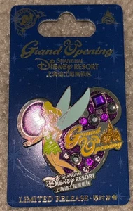 Spilla Disney Parks Shanghai Disney Grand Opening Tinker Bell edizione limitata nuova - Foto 1 di 10