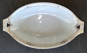 Porzellan Brotkorb von Fürstenberg Servierplatte Serien-Form "Norma" 1910er - Bild 1 von 6