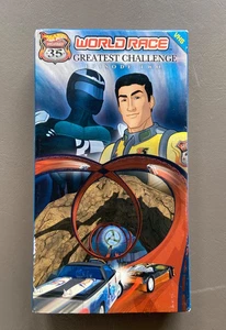 Hot Wheels World Race VHS Episode 2 Greatest Challenge 2003 Highway 35 - Foto 1 di 5