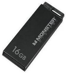 Monster Digital USBCS-0016-L 16GB USB 2.0 (Negro) - Imagen 1 de 1