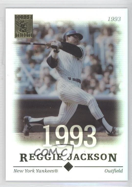 2004 Topps Tribute Hall of Fame Reggie Jackson #17 HOF - Image 1 of 2