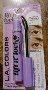 L.A. Colors Lift N Lock Mascara Black #62102 Curved Brush Lifting Makeup NIP - Picture 1 of 3