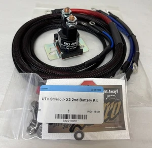 Can-Am Maverick X3 UTV Stereo 2nd Battery Kit W/ AMP (NO MOUNT) #W04118434 #M280 - Bild 1 von 14