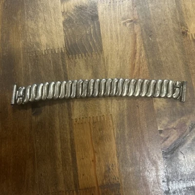 Gold Toned Kreisler Vintage .5”x 5” Expandable Band Bracelet Gold Cont .025 23G - Image 1 of 4