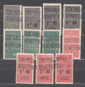 Argelia Paquetes Postales Yvert 16/26 **/* Mnh/Mh - Picture 1 of 1