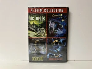 Octopus/Octopus 2/Crocodile/Blood Surf 3 Disc DVD 2001 4-film collection SEALED - Picture 1 of 4