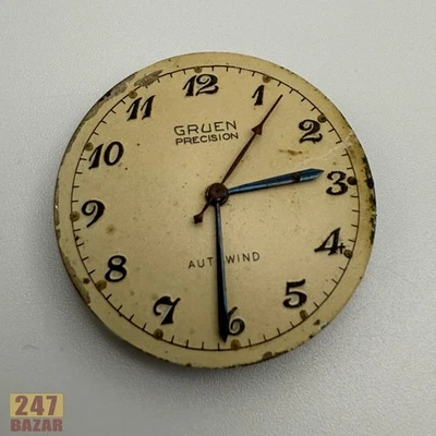 Gruen 470 SS Automatic Bumper Movement Good Balance AS IS for Parts or Repair - Image 1 of 4