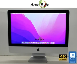 APPLE IMAC 4K 21.5" 2015 i5 3,1Ghz RAM 16GB SSD 500 GB macOS 12 MONTERAY - Foto 1 di 21