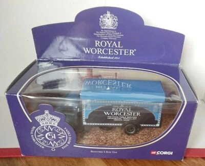Corgi 19307 Bedford S Box Van Royal Worcester Ltd Edition No.0001 - Image 1 of 4