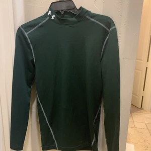 Under Armour Cold Gear Men's M Compression Base Layer Mock Neck Pullover - Picture 1 of 8