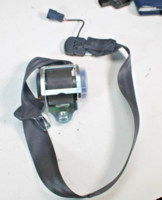 Cinturón de seguridad delantero derecho del lado del pasajero Land Rover LR4 10-16 negro OEM Foto 1 de 4