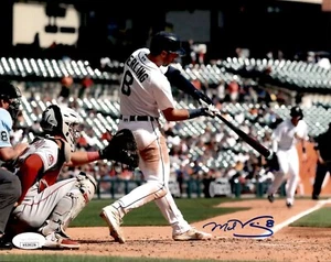 Matt Vierling signiert Detroit Tigers 8x10 Foto #2 JSA COA - Bild 1 von 2