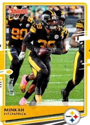 2020 Donruss Minkah Fitzpatrick Pittsburgh Steelers #216 - Image 1 of 2