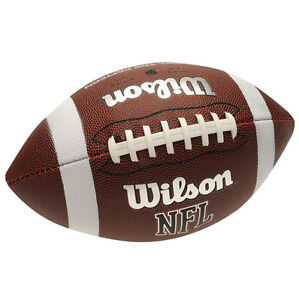 Wilson NFL Tds Modèle Soft Grip Football Américain Officiel Afvd Super Bowl Neuf