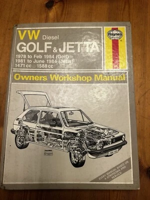 VW Golf & Jetta Diesel Haynes Manual - Image 1 of 2