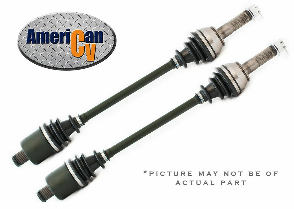 2009-2014 Arctic Cat 550 4x4 Rear Caiman Rugged Terrain ATV CV Axle Set Foto 1 de 4