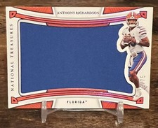 2023 Panini National Treasures Collegiate Anthony Richardson RC Patch 13/75 