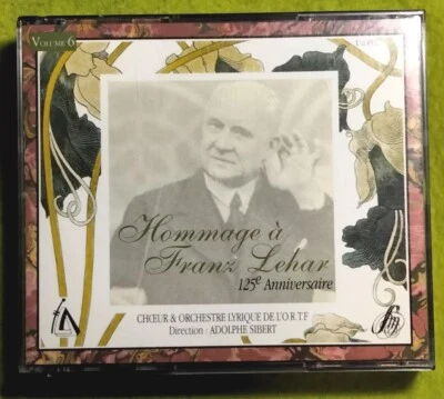 Hommage à Franz Lehar - Adolphe Sibert (CD, 1995, 2-Disc Box Set, Studio SM) OOP - Image 1 of 4