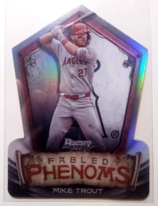 2024 Bowman's Best MIKE TROUT Fabled Phenoms Die-Cut Refractor #FP-23 - Picture 1 of 2