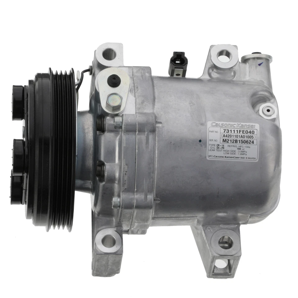 Novo fabricante de equipamento original genuíno 2004-2007 Subaru Impreza compressor de ar condicionado 73111FE040 - Imagem 1 de 4