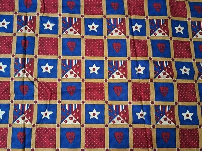 Tecido de algodão americano Patriotic 4th of July Jo Ann 44" X 35" - Imagem 1 de 4