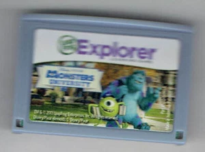 leapFrog Explorer Game Cart Monsters University rare HTF - Picture 1 of 2