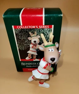 Hallmark Keepsake 1989 Reindeer Champs Vixen Tennis Collector's Series #4 - Picture 1 of 3