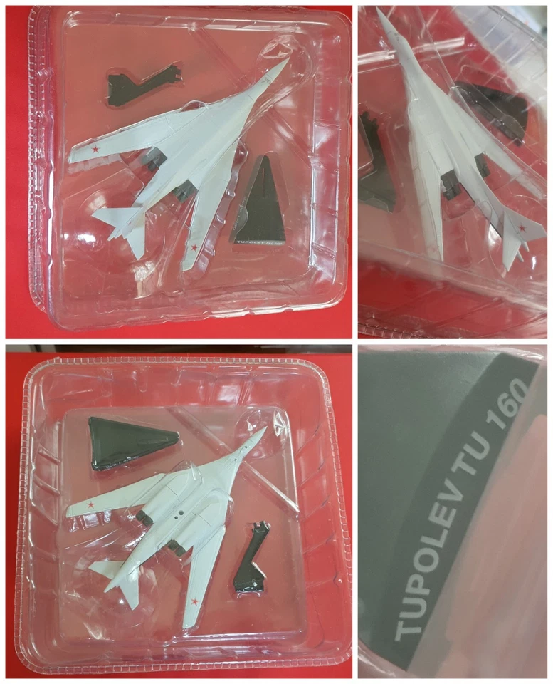 Modellino AEREO✈️ TUPOLEV TU 160 guerra 1:400 DEL PRADO aeronautica militare - Immagine 1 di 4