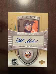 2005-06 The Cup Petteri Nokelainen Gold Auto Rc 23/29